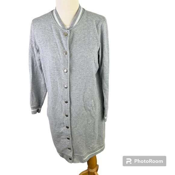 LC WAIKIKI Grey Snap‎ Button Cardigan (M) - Picture 7 of 7